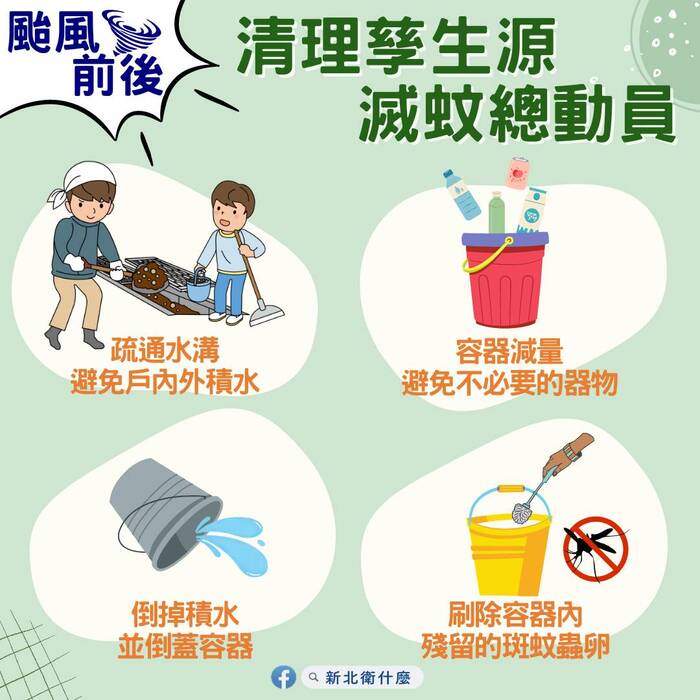 登革熱＆屈公病防疫須知圖片