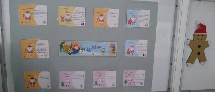 耶誕主題-八年級Dear Santa，寫明信片給聖誕老人