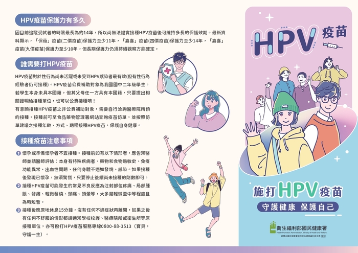 HPV校園接種圖片